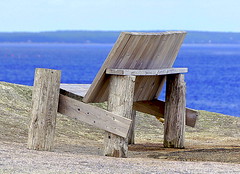 seat at the shore