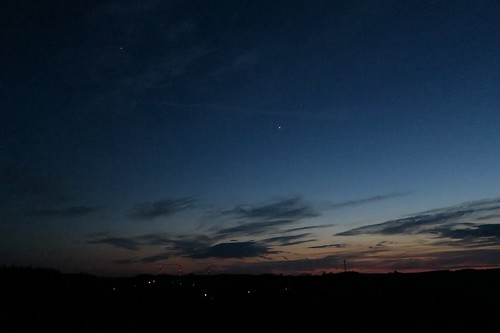 sunset night germany bayern deutschland bavaria clear trogen