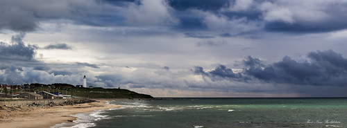 sea lighthouse seascape clouds landscape denmark tourist hirtshals danmark regionnordjylland canoneos5dmkiii