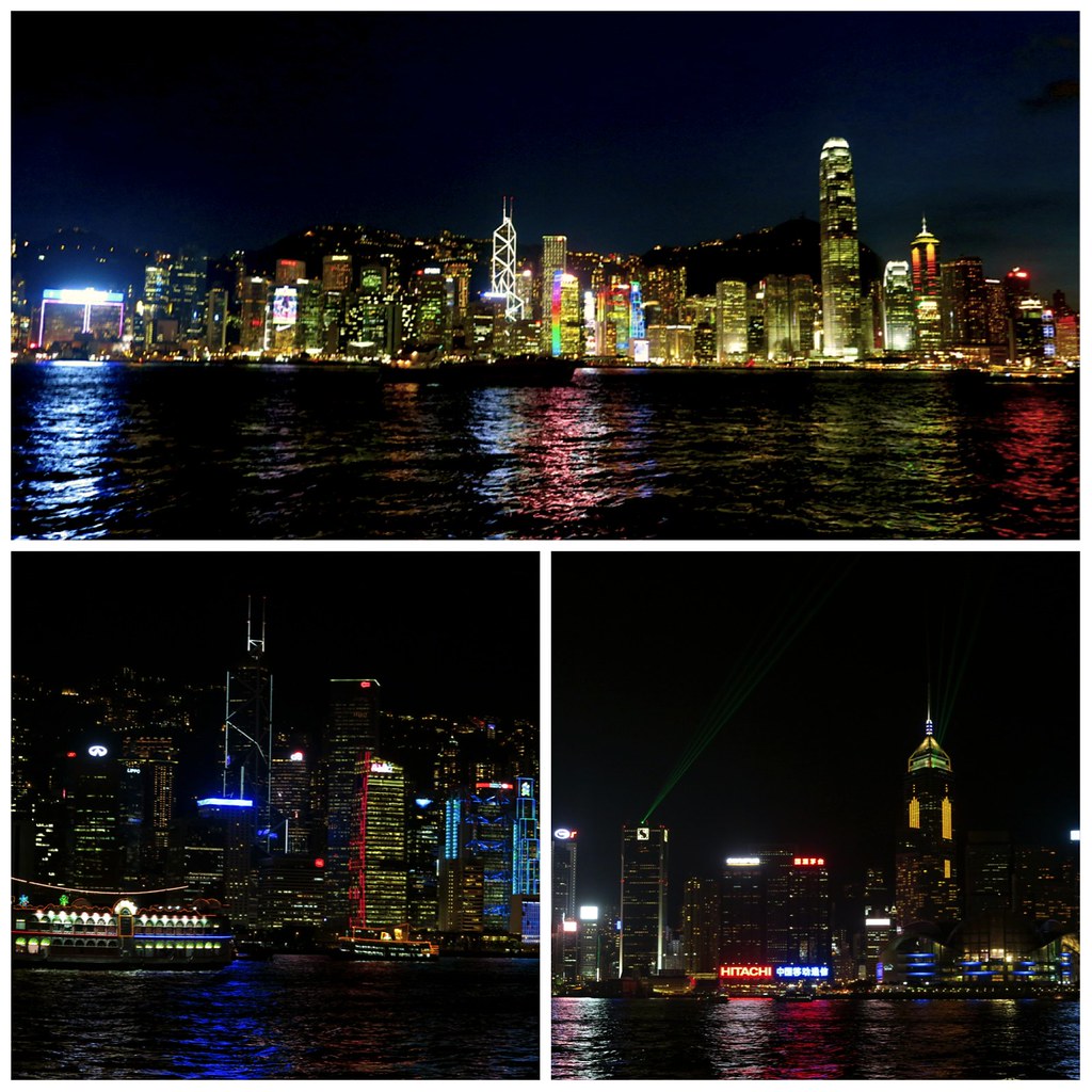 Espectaculo luz y sonido Hong Kong