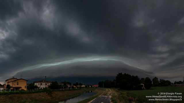 6 luglio 2014 - Shelf cloud