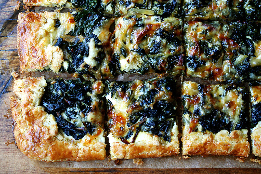 Galette with Swiss Chard and Gruyere Recipe