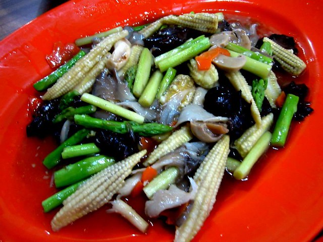 Ming Mei Shi fried asparagus