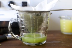 another way to strain the cucumber juice