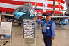 John Kirk showing the F9F-5 Panther