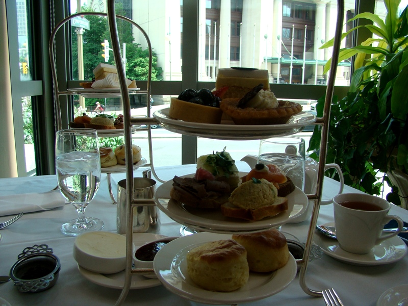 Canadian Afternoon Tea Chateau Laurier