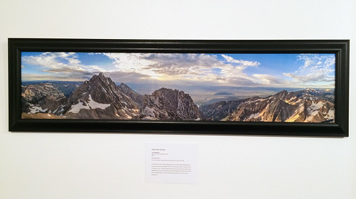 panorama mountains photography exhibition tetons idahofalls lynnmelander