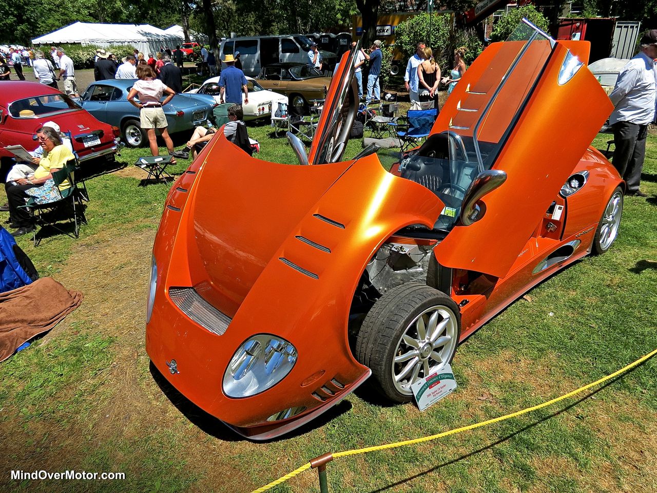 Spyker C8 at the Greenwich Concours