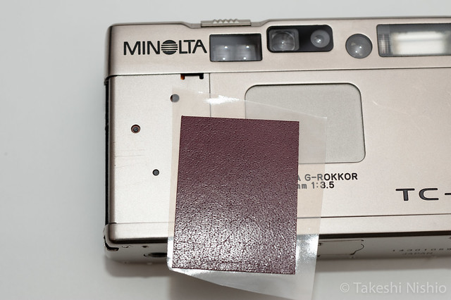Minolta TC-1, Re-skin