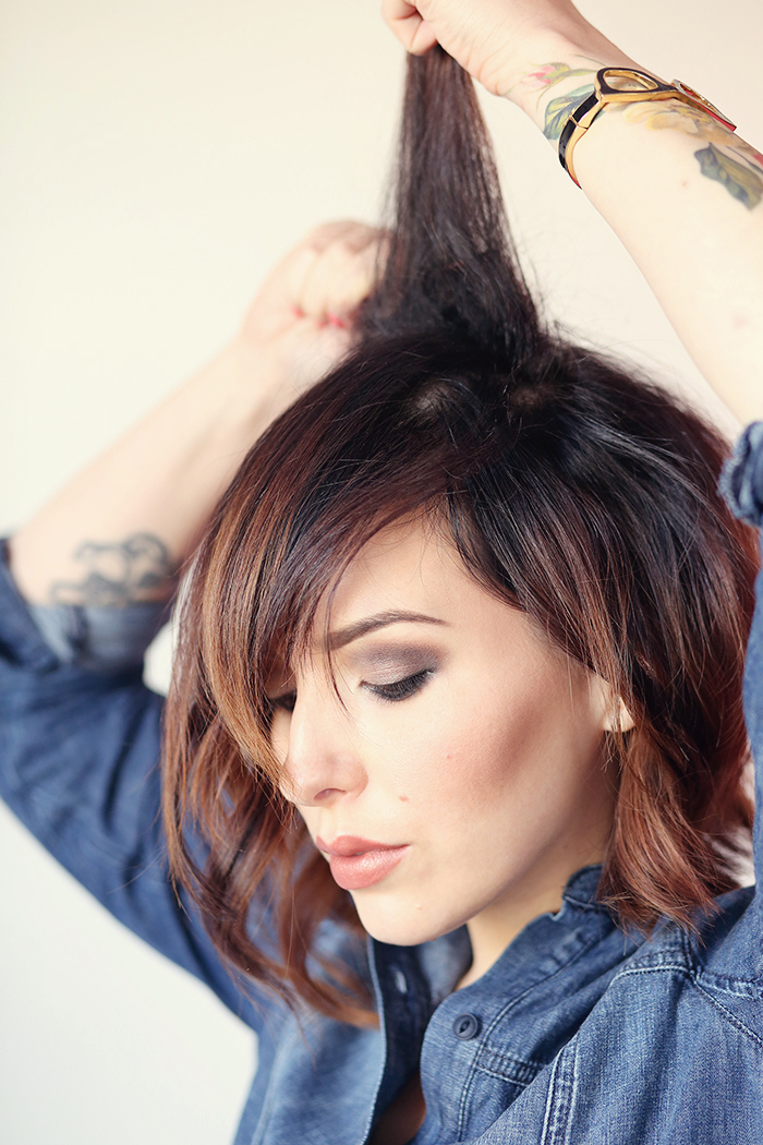 Hair How To: Volumized Ponytail Tutorial For Short Hair | Keiko Lynn