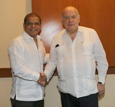 Secretary General Met with the Vice President of El Salvador