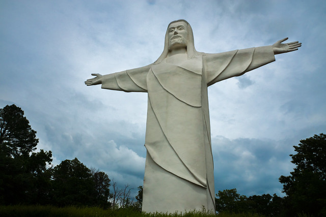 Christ of the Ozarks, Eureka Springs, AR, Arkansas, Religious, Jesus, Statue, Monument