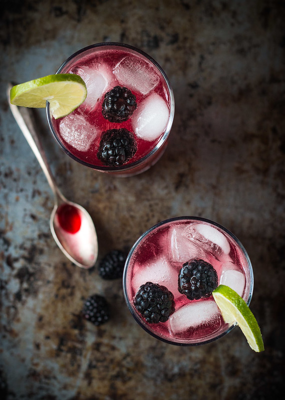 Blackberry Soda with Homemade Blackberry Syrup | Will Cook For Friends