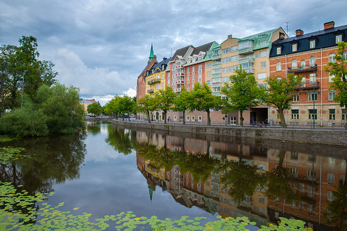street city water colors clouds nikon colours sweden central center sverige tamron suede orebro lightroom d610