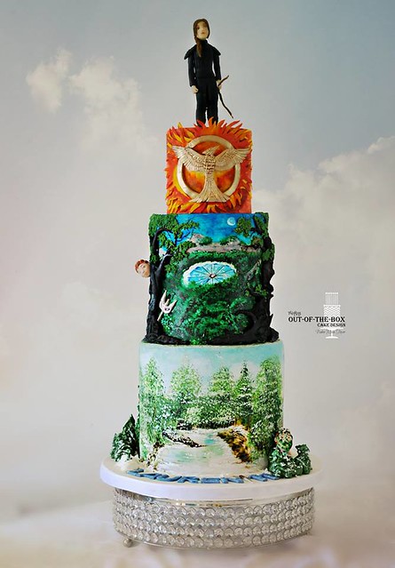 Hunger Games Cake by OUT-OF-THE-BOX Cake Design