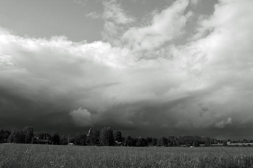 blackandwhite bw storm june clouds sweden dalarna 2014 grytnäs