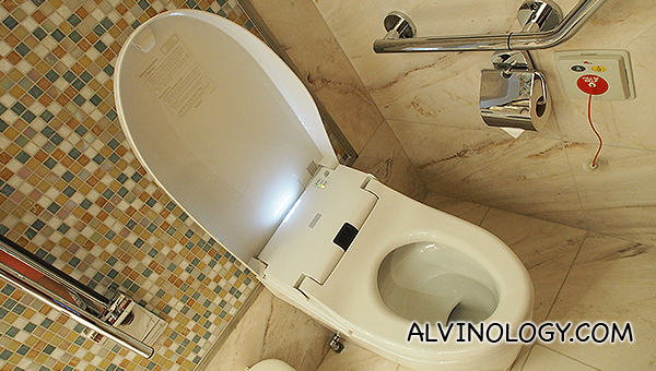 Automated toilet bowl 