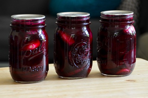 Maple Pickled Beets
