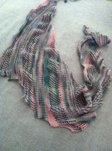 pastel shawl
