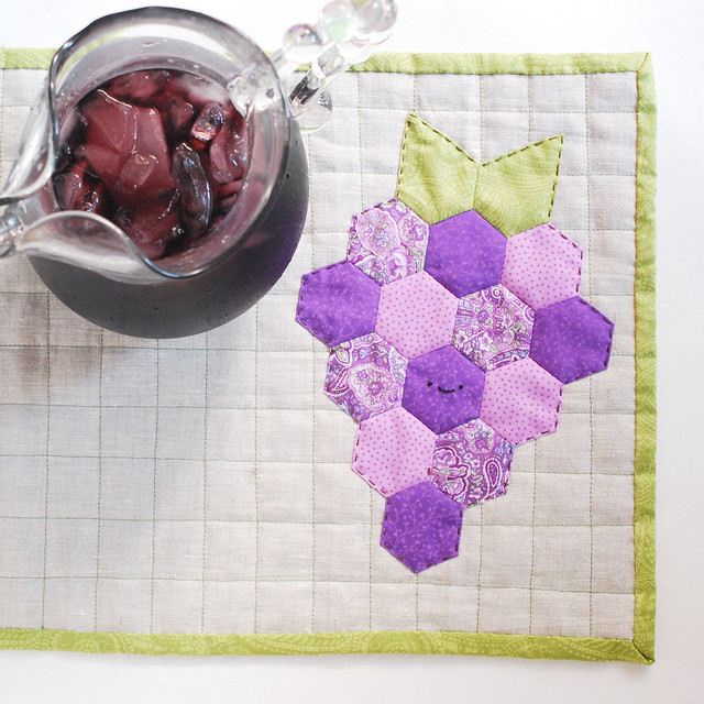 EPP fruity quilted placemats