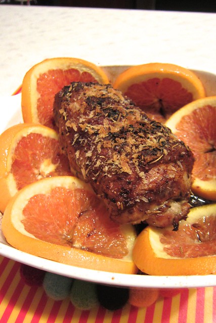 pork baked with wine and orange 1408