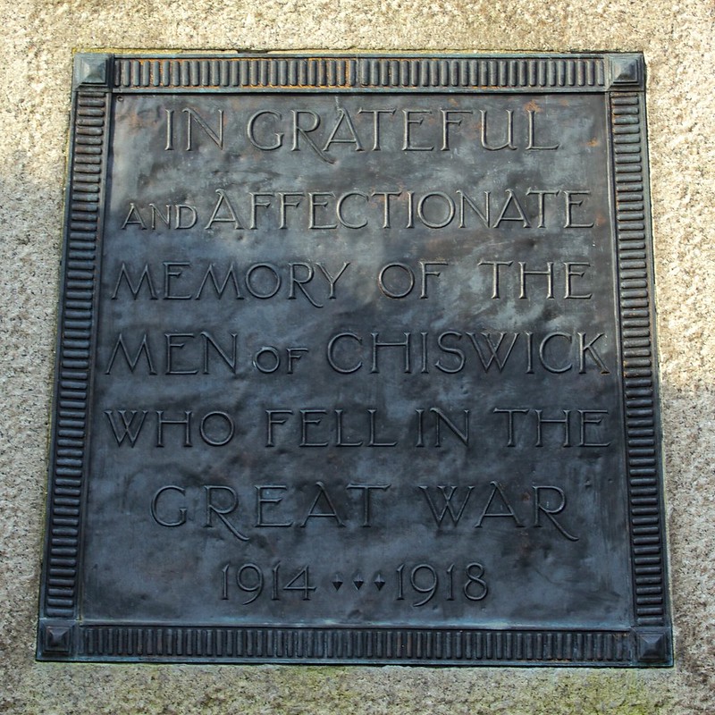 Chiswick War Memorial 2014