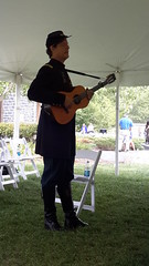 David Kincaid playing at the Gettysburg Music Muster