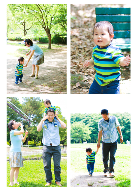 ロケーション撮影　野外撮影　公園フォト　名城公園　名古屋市　家族写真　子供写真　出張撮影