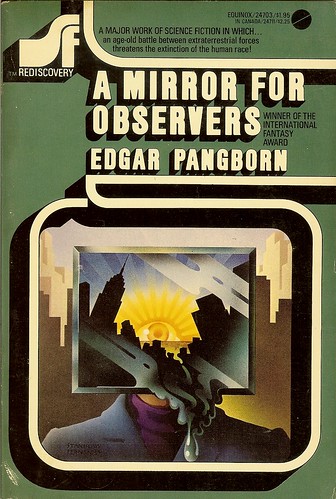A Mirror for Observers - Edgar Pangborn - cover artist Stanislaw Fernandes