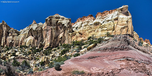 panorama mountains rock utah rockpaper