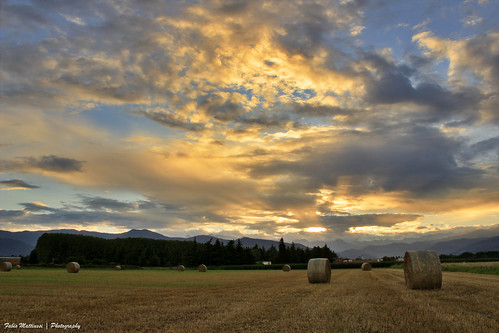 sunset europa italia tramonto nuvole estate campagna piemonte hdr sera sanmauriziocanavese canavese provinciaditorino