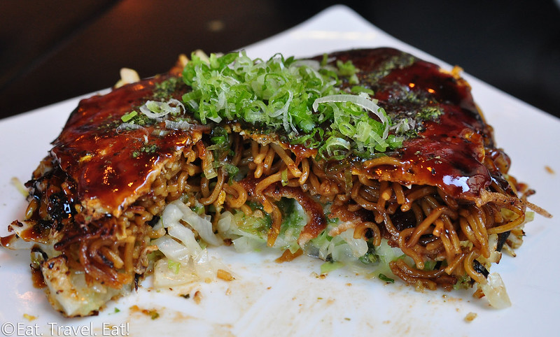 Sagami- Irvine, CA: Hiroshima Okonomiyaki (Close-Up)