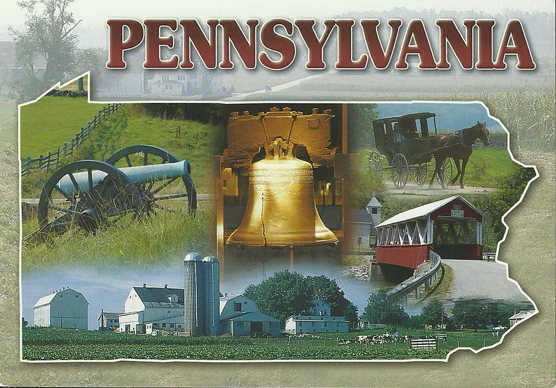 pennsylvania postcard