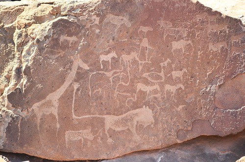 Twyfelfontein rock engravings, Namibia