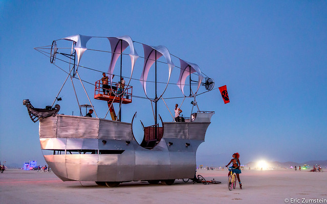 The Playa Burning Man