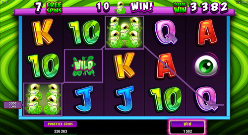 So Many Monsters Green Monster Free Spins