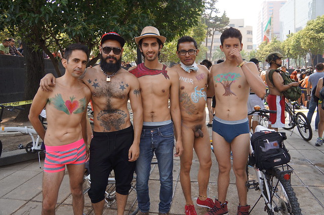 World Naked Bike Ride Mexico City 2015 - a photo on Flickriver
