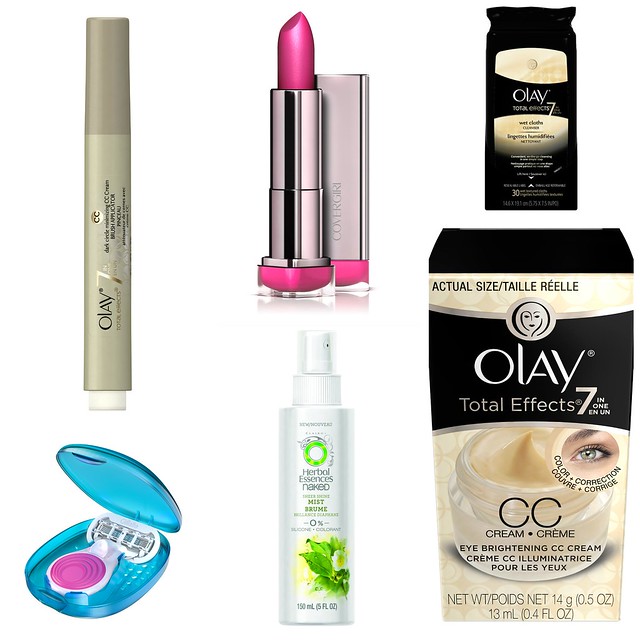summer beauty giveaway, beauty products, covergirl, olay, venus, herbal essences