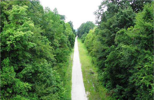 Ariel View of the trail