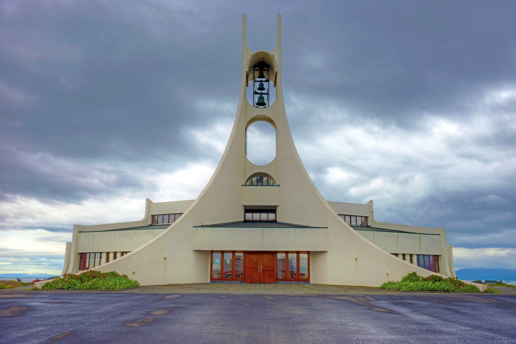 The Modern Church of Stykkisholmur