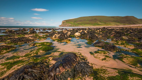 longexposure blue sea green beach water canon scotland orkney rocks hoy ebb 70d canon70d