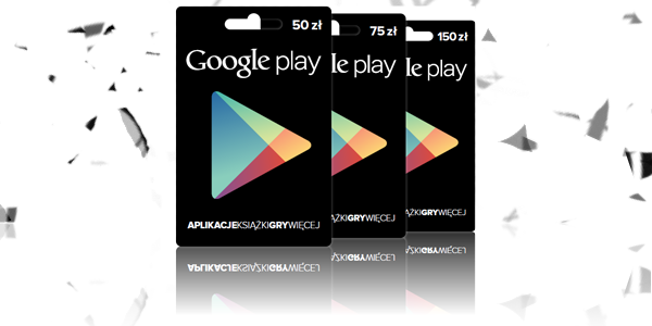 Karty upominkowe Google Play już w sprzedaży!