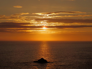 Okuirozaki Coast Sunset