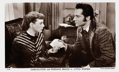 Rossano Brazzi and June Allyson in Little Women