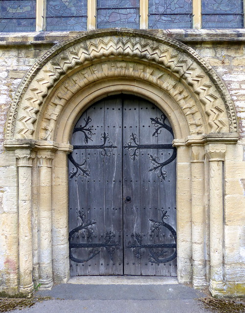 Church door, Burford