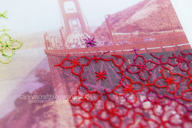 Golden Gate Bridge - blackwork swap piece