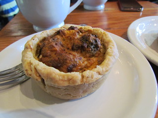 Mushroom and Leek Quiche at Back To Eden