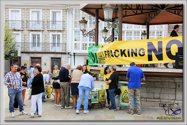 Manifestación en Villarcayo (Burgos) FRACKING NO (6)