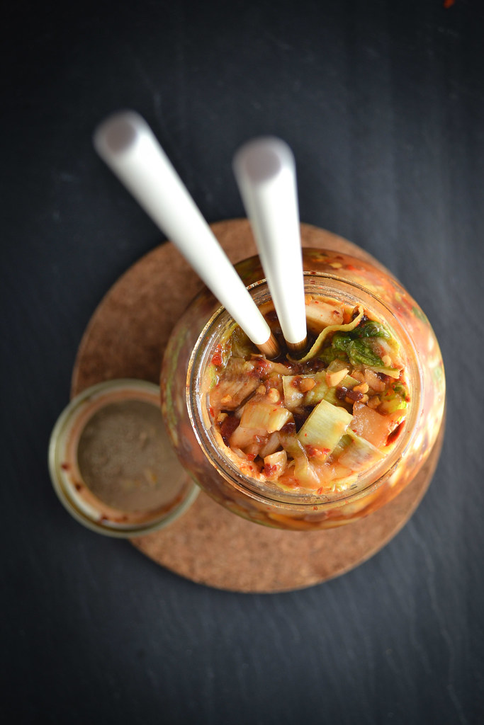 Kimchi {Fermented Korean Cabbage} | Things I Made Today