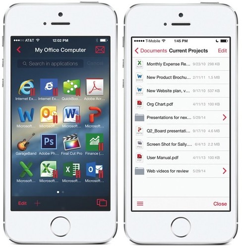 Parallels Access 2.0  iPhone